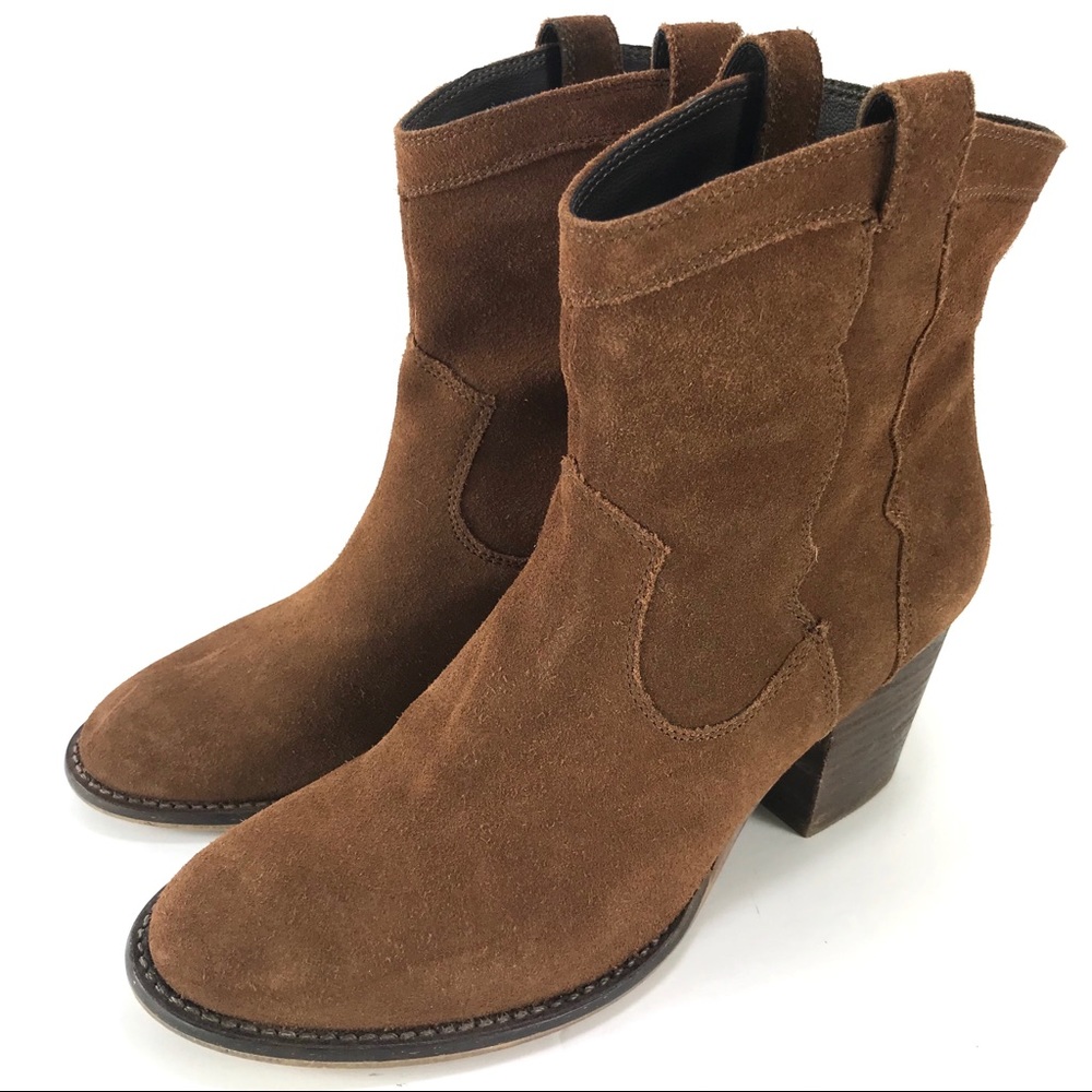 Steve Madden Suede Wyatt Ankle Boots